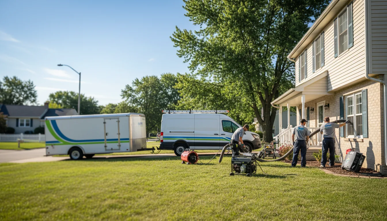Flooded Basement Restoration And Cleanup With Repair in Lyndonville, NY near me
